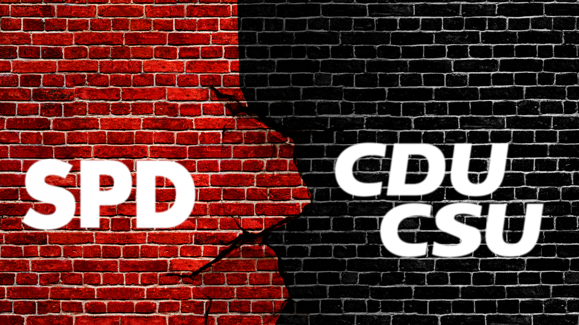 Video: Schwarz-Rot hat ersten handfesten Streit