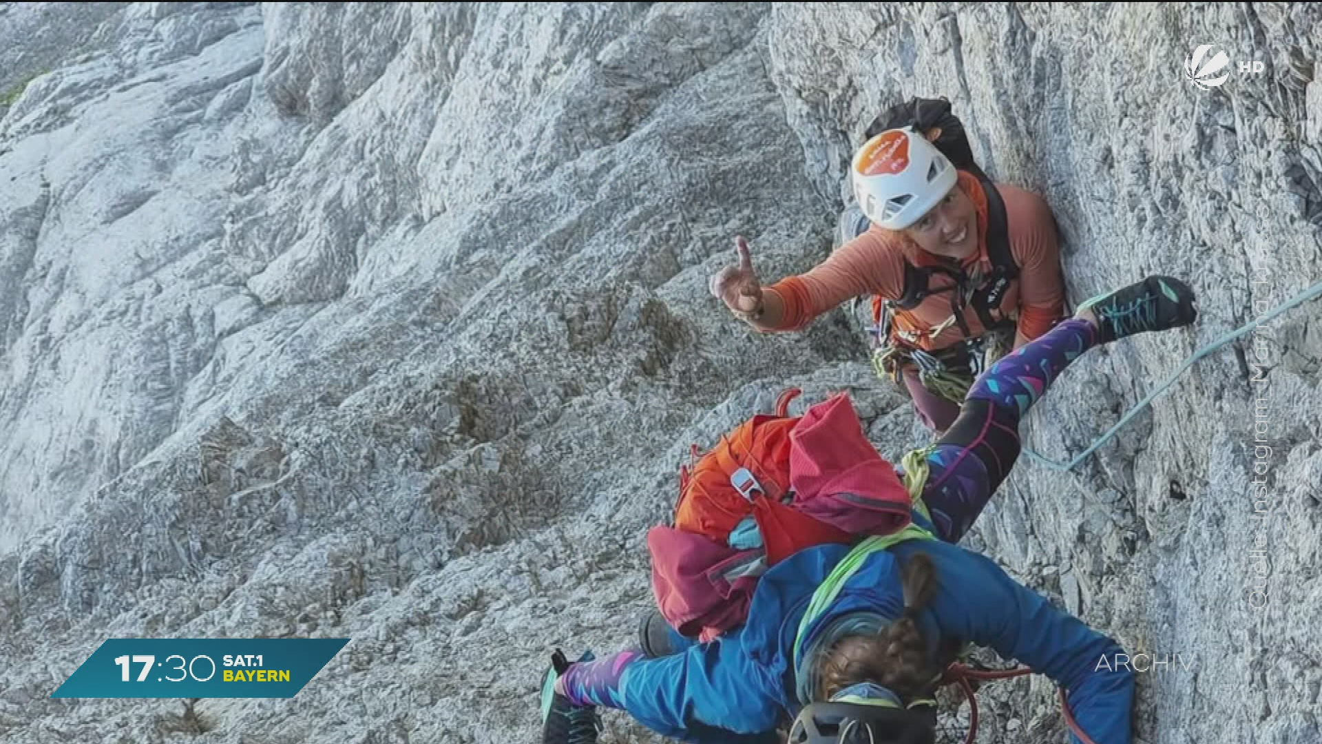 Video: Nach Bergunfall in Pakistan: Kletterpartnerin von Laura Dahlmeier äußert sich
