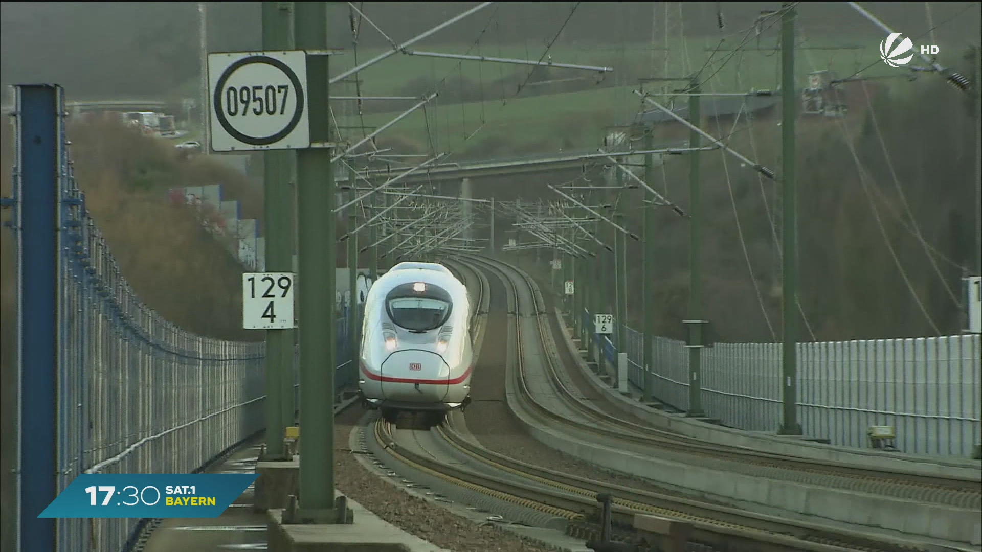 Video: ICE-Strecke in Franken wird ausgebaut: Sperre zwischen Nürnberg und Bamberg