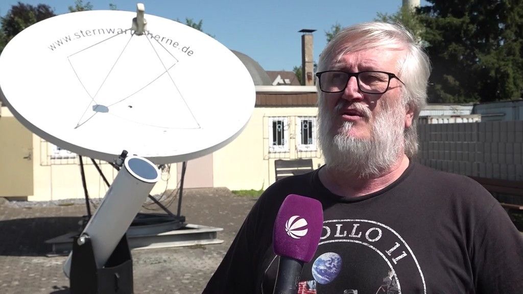 Video: Sternschnuppenregen in NRW: Perseiden über Herne beobachten