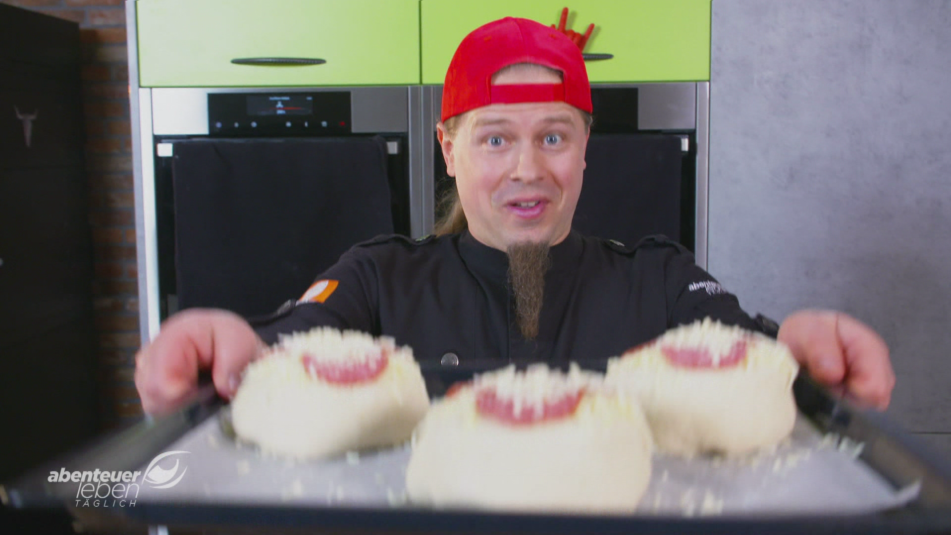 Baking in cool: Leopard bread, Pizza burger and Jalapeño coins