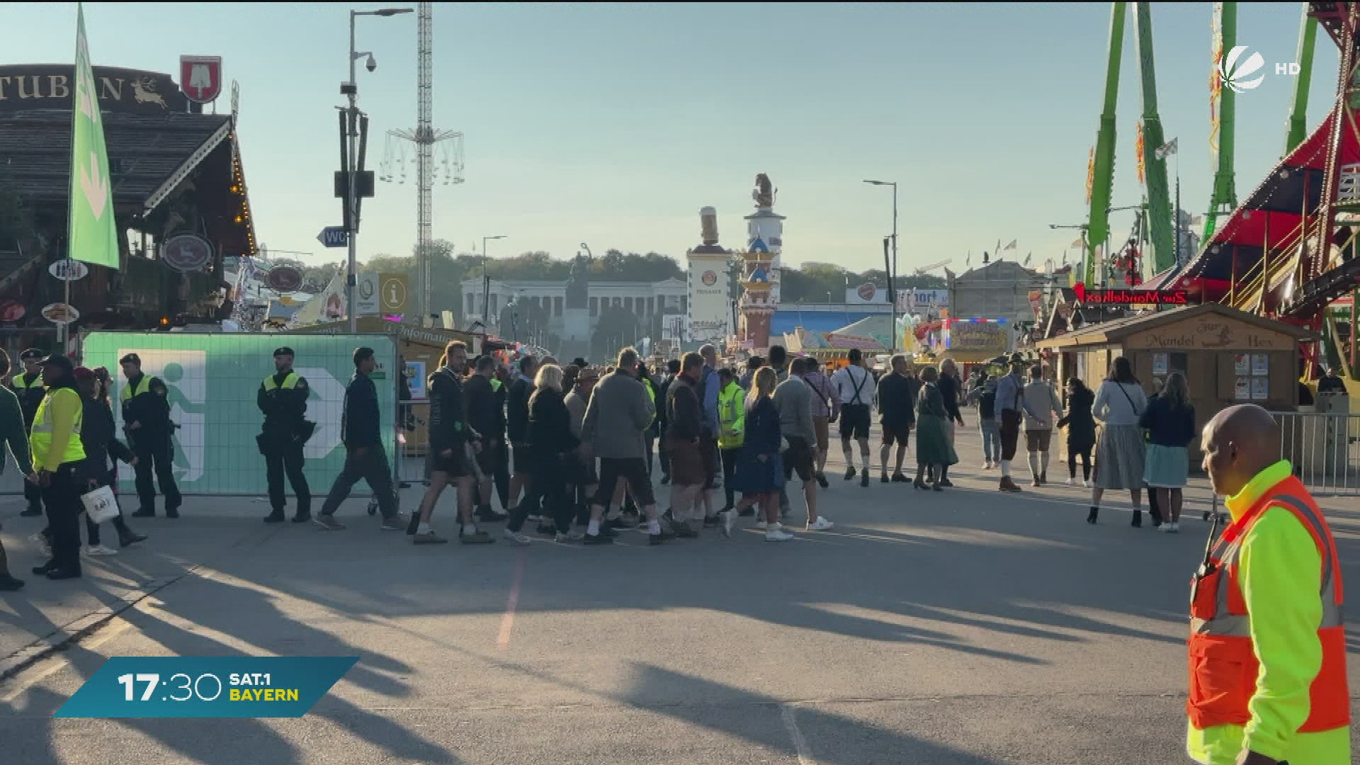 Video: Nach Oktoberfest-Sperrung: Wiesn-Chef zu Verlängerung und Besucher-Ansturm