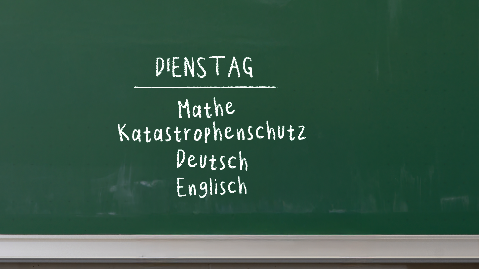 Video: Bald Katastrophenschutz auf dem Stundenplan?