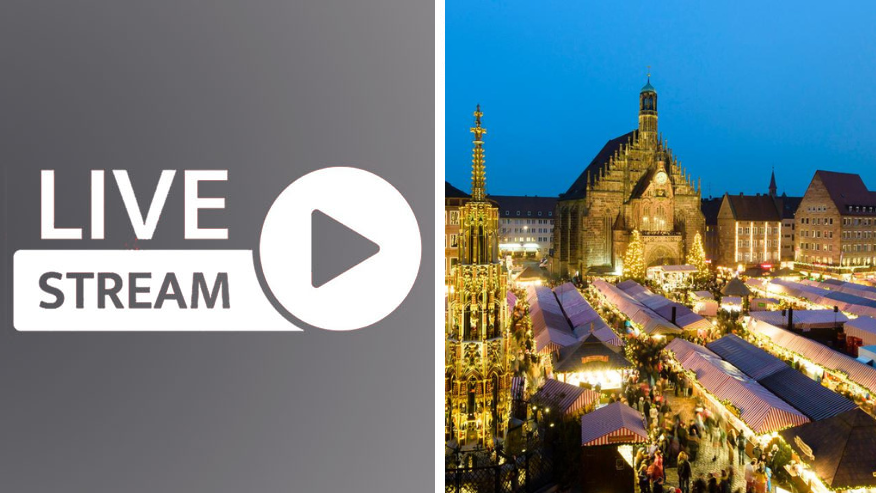 Video: Live: Eröffnung des Nürnberger Weihnachtsmarktes
