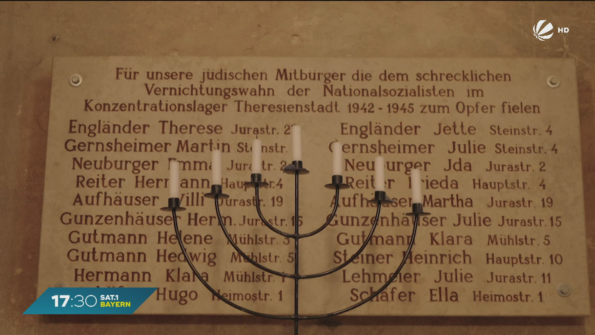 Video: “Romantische Straße” in Rothenburg: Zeugnis jüdischer Geschichte