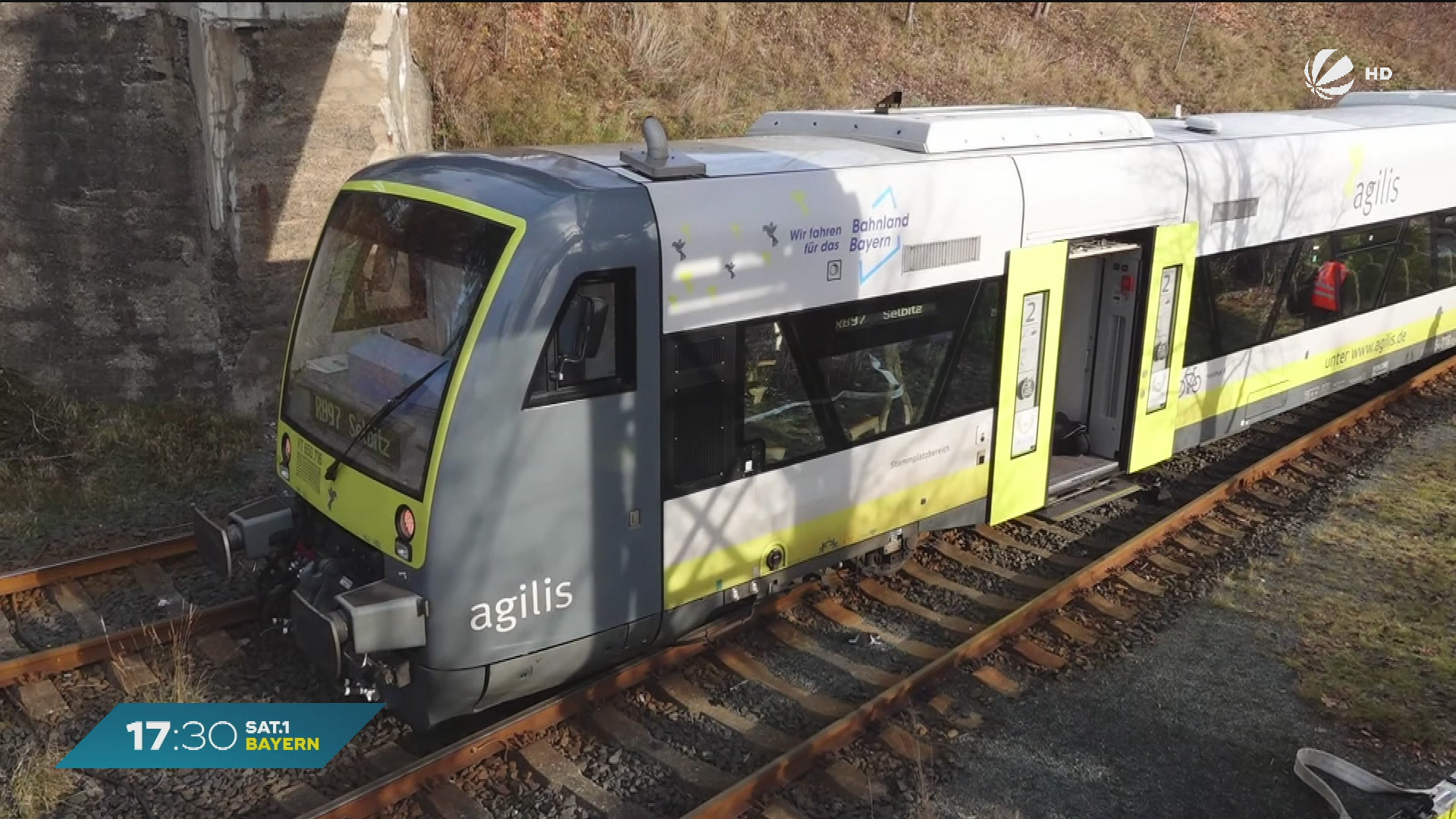 Video: Regionalzug in Selbitz entgleist: Zugführerin leicht verletzt