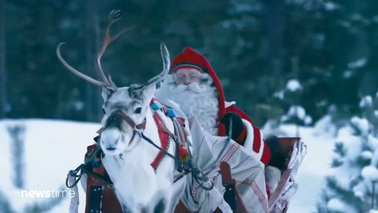 Video: Ausgefallene Weihnachtsaktion in der Ukraine