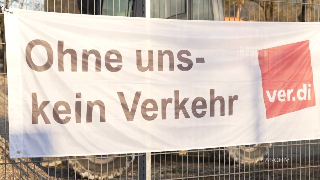 Video: Verdi setzt Warnstreiks fort: Diese Städte sind betroffen