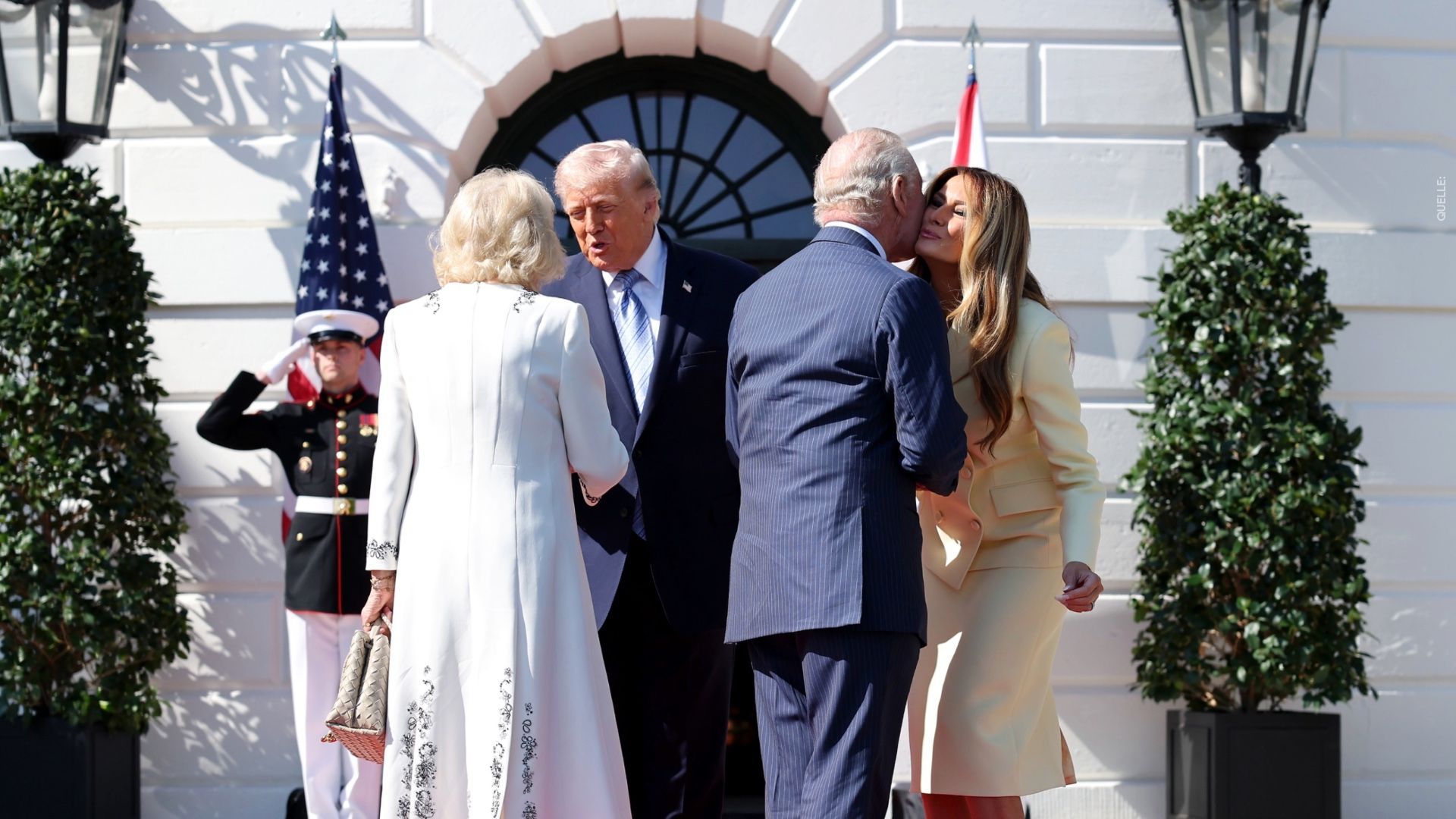 Video: König Charles besucht Präsident Trump