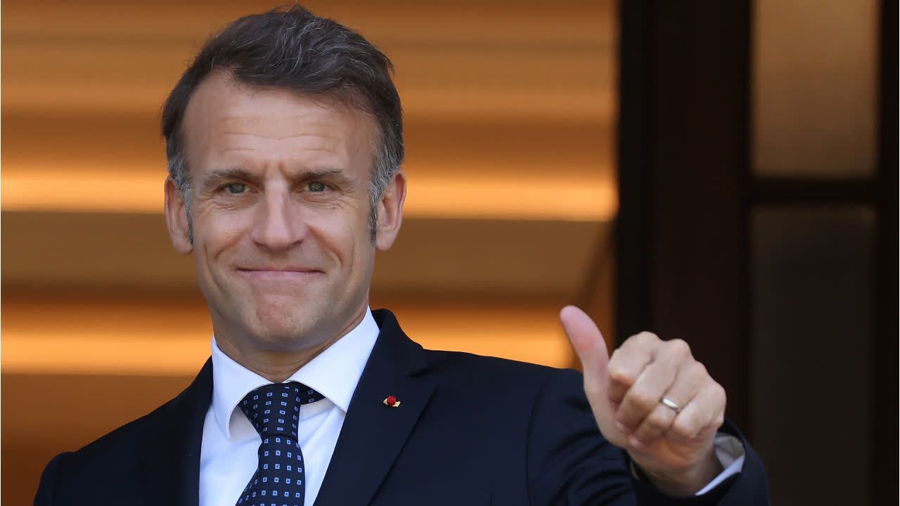 Video: Macron singt Chanson bei Staatsbankett