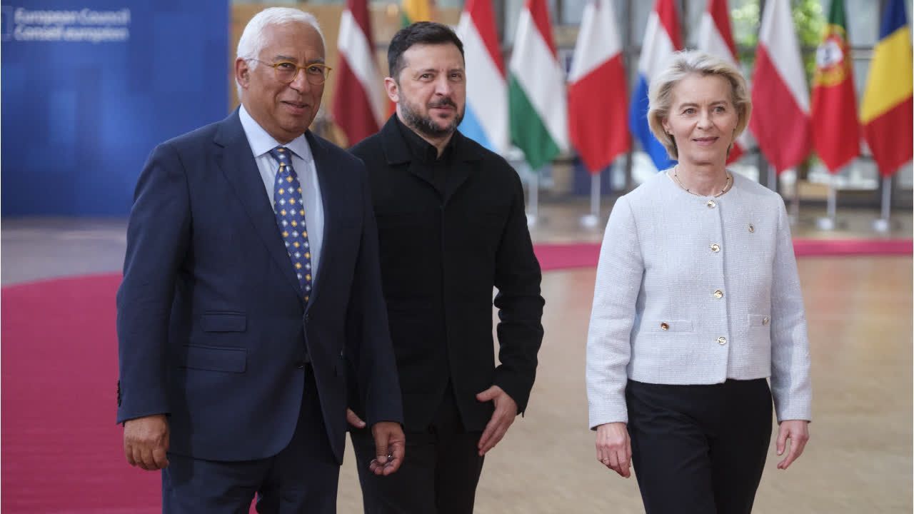 Video: EU: Russland-Sanktionen erstmals 12 Monate