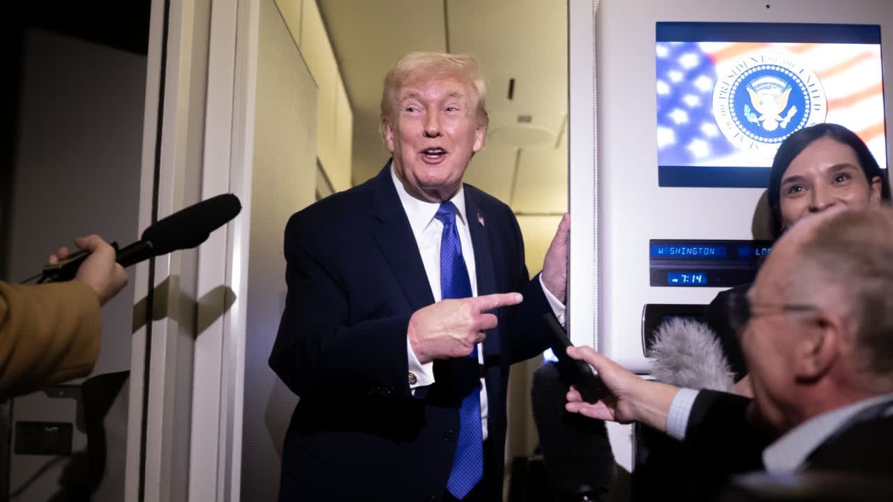 Video: Scharfe Drohung: Trump erhöht Druck auf Iran