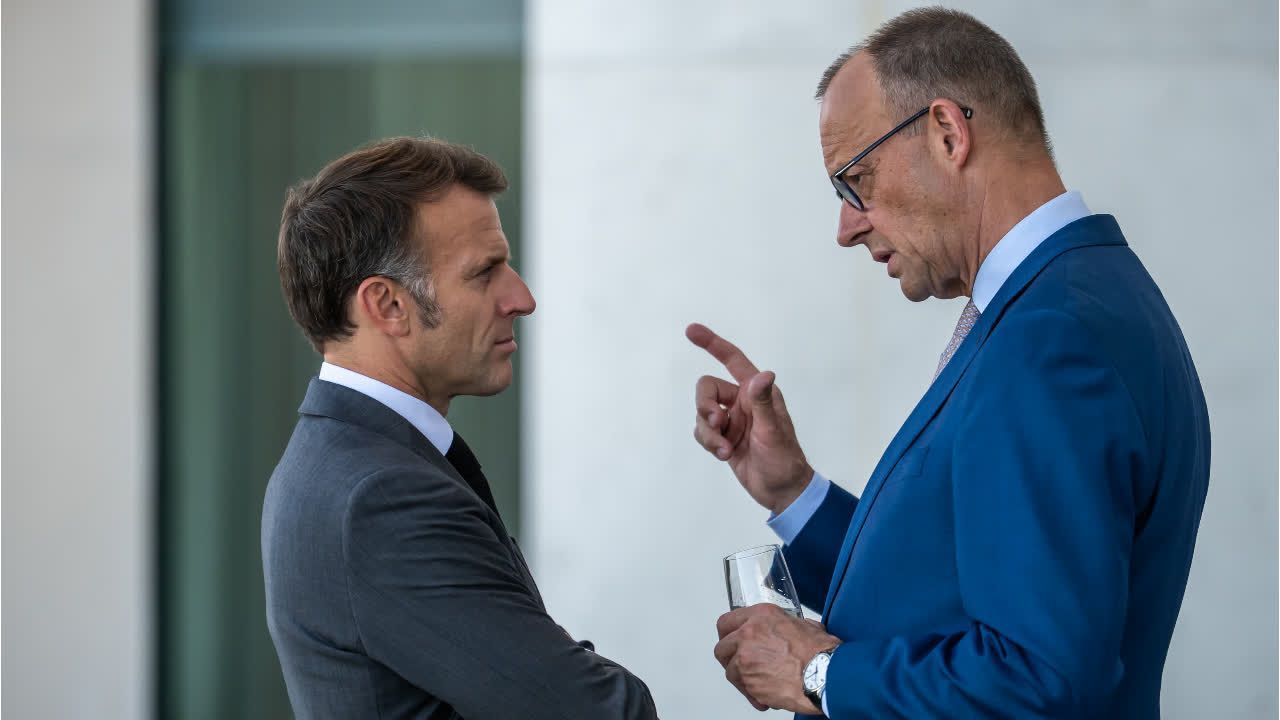 Video: Macron trifft Merz in Deutschland