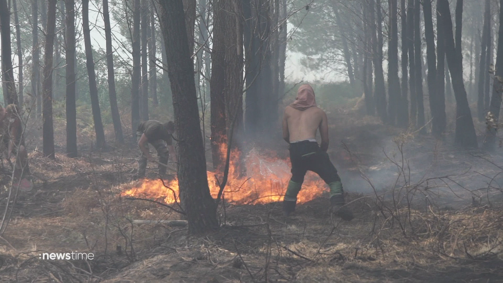 Video: Harter Kampf gegen die Feuer-Hölle
