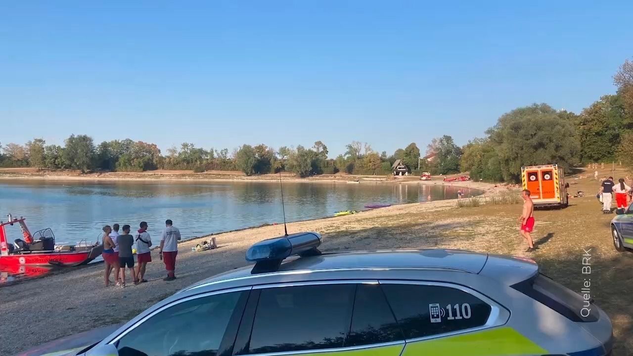 Video: Badeunfall am Heimstettener See: Zwei Mädchen außer Lebensgefahr