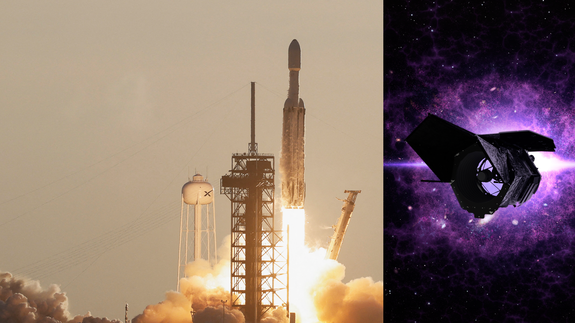 Video: Neues Super-Teleskop startet ins All