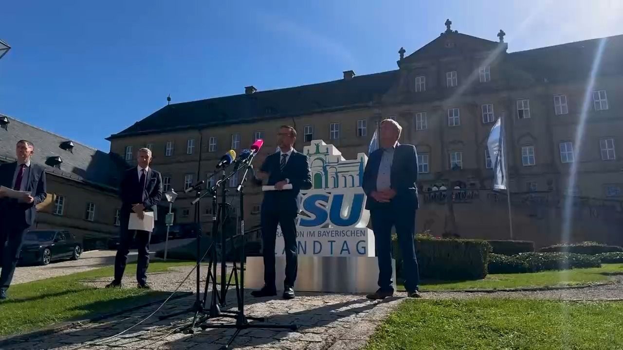 Video: CSU-Fraktionsklausur Tag 3 in Kloster Banz: Reformen für die Wirtschaft