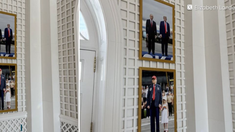 Trump hängt Putin-Bild ins Weiße Haus