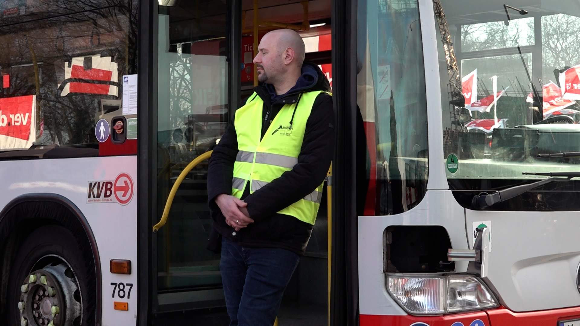 Video: Streik der Kölner Verkehrsbetriebe
