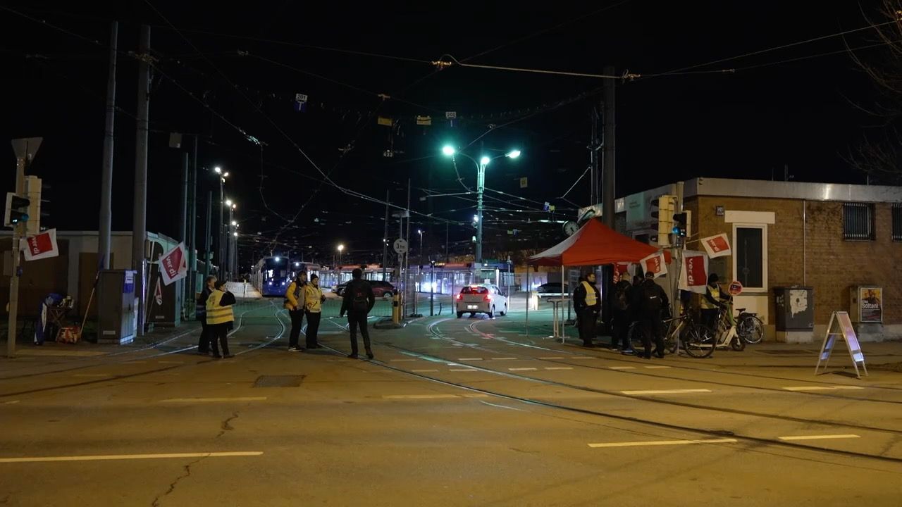 Video: Zweitägiger Warnstreik im ÖPNV: 13 bayerische Städte betroffen