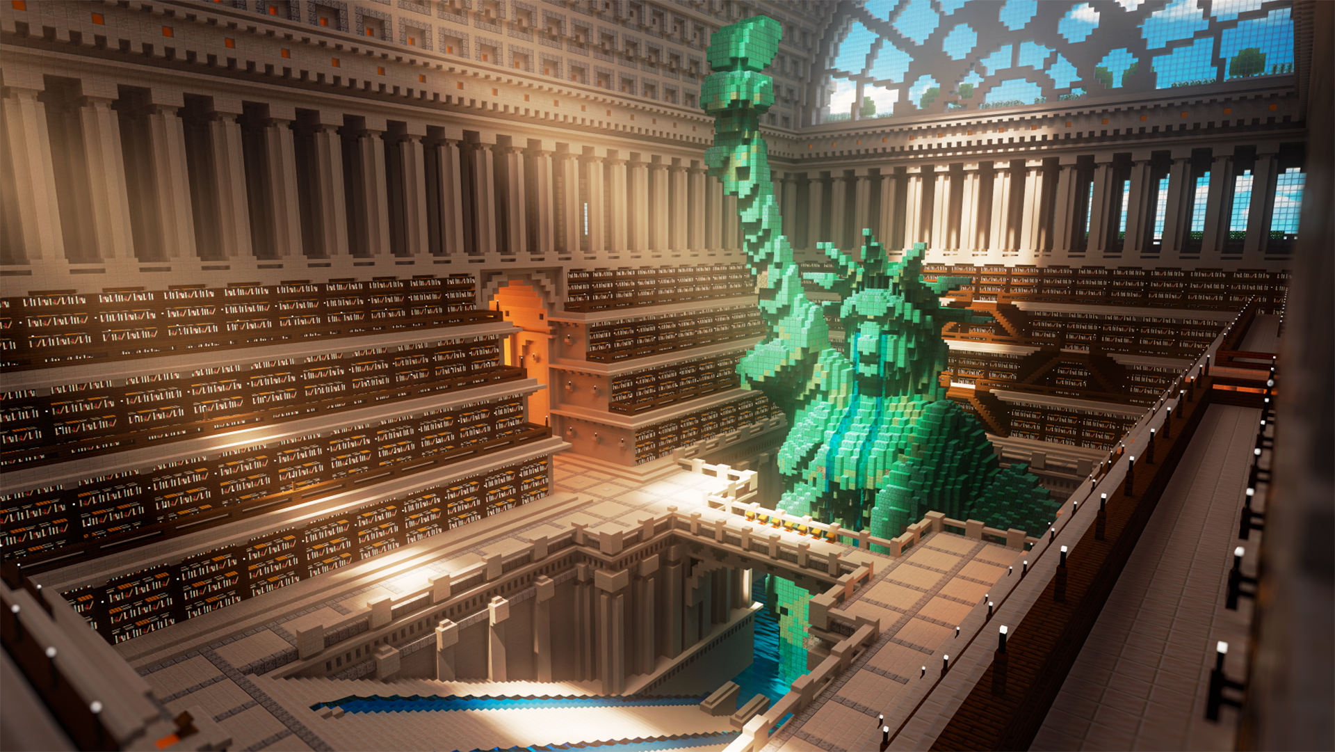 Video: Minecraft wird zum Archiv der Pressefreiheit