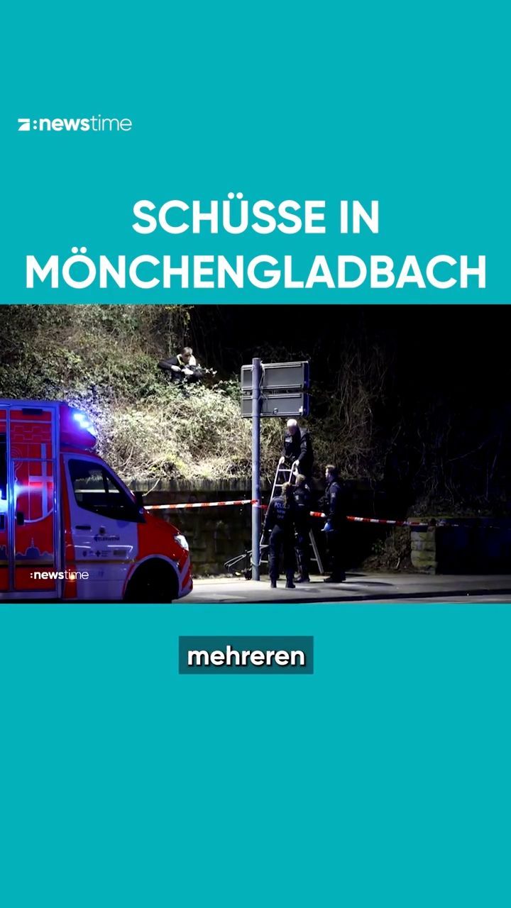 Video: Erst gibt es Streit, dann fallen plötzlich Schüsse mitten in Mönchengladbach