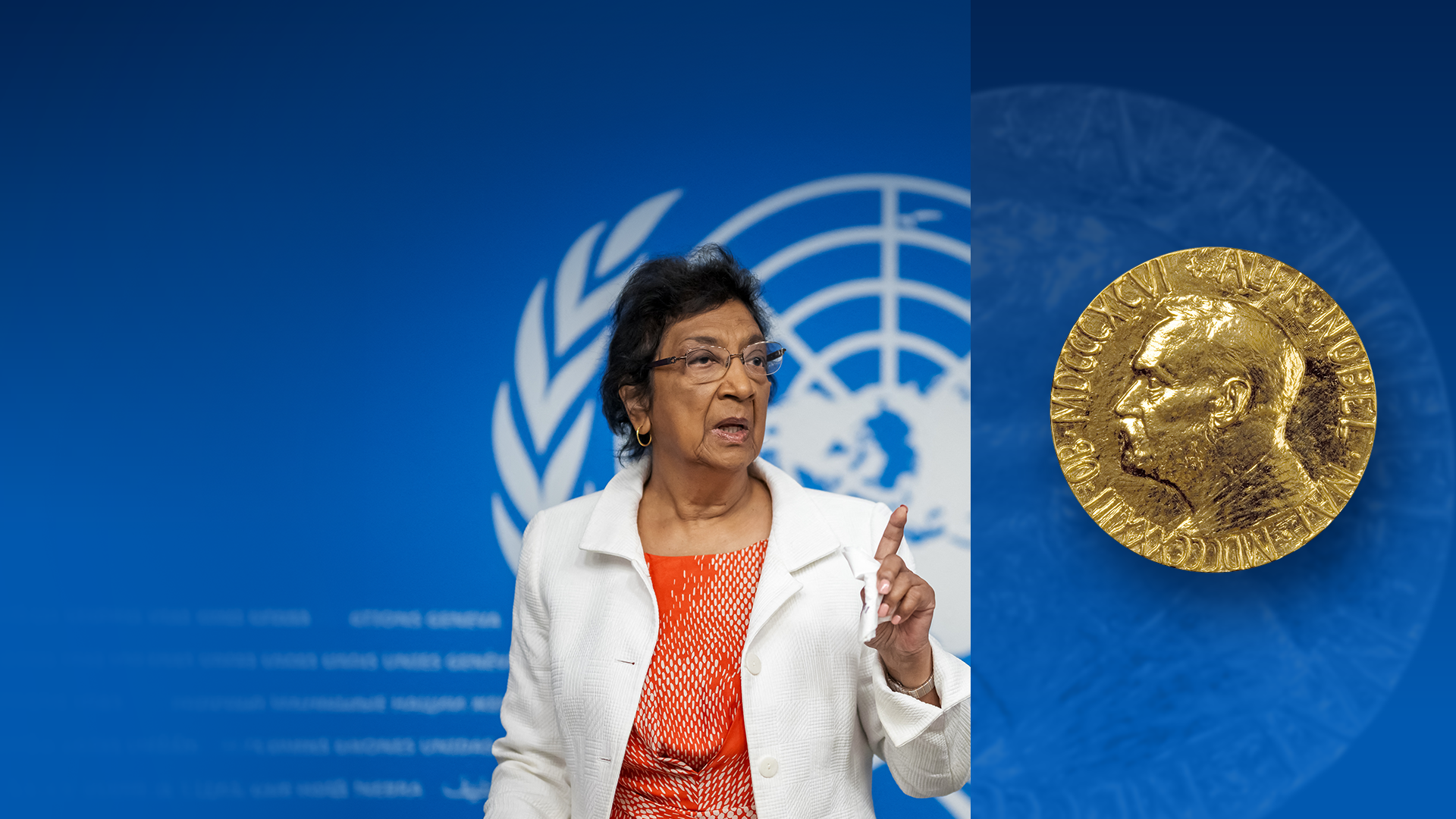Video: Navi Pillay erhält den Friedensnobelpreis