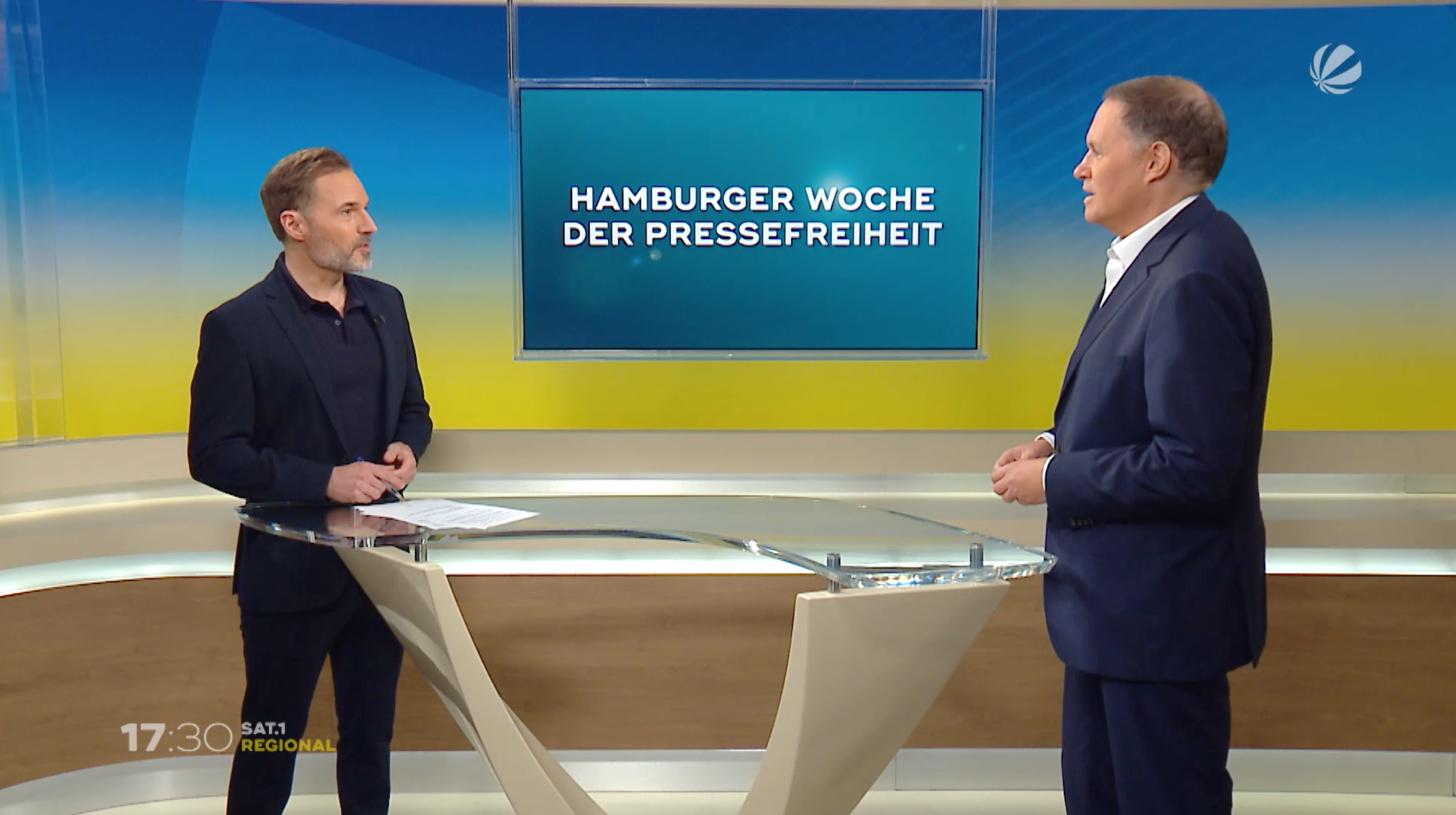 Video: Hamburger Woche der Pressefreiheit gestartet – SAT.1 Norddeutschland nimmt teil