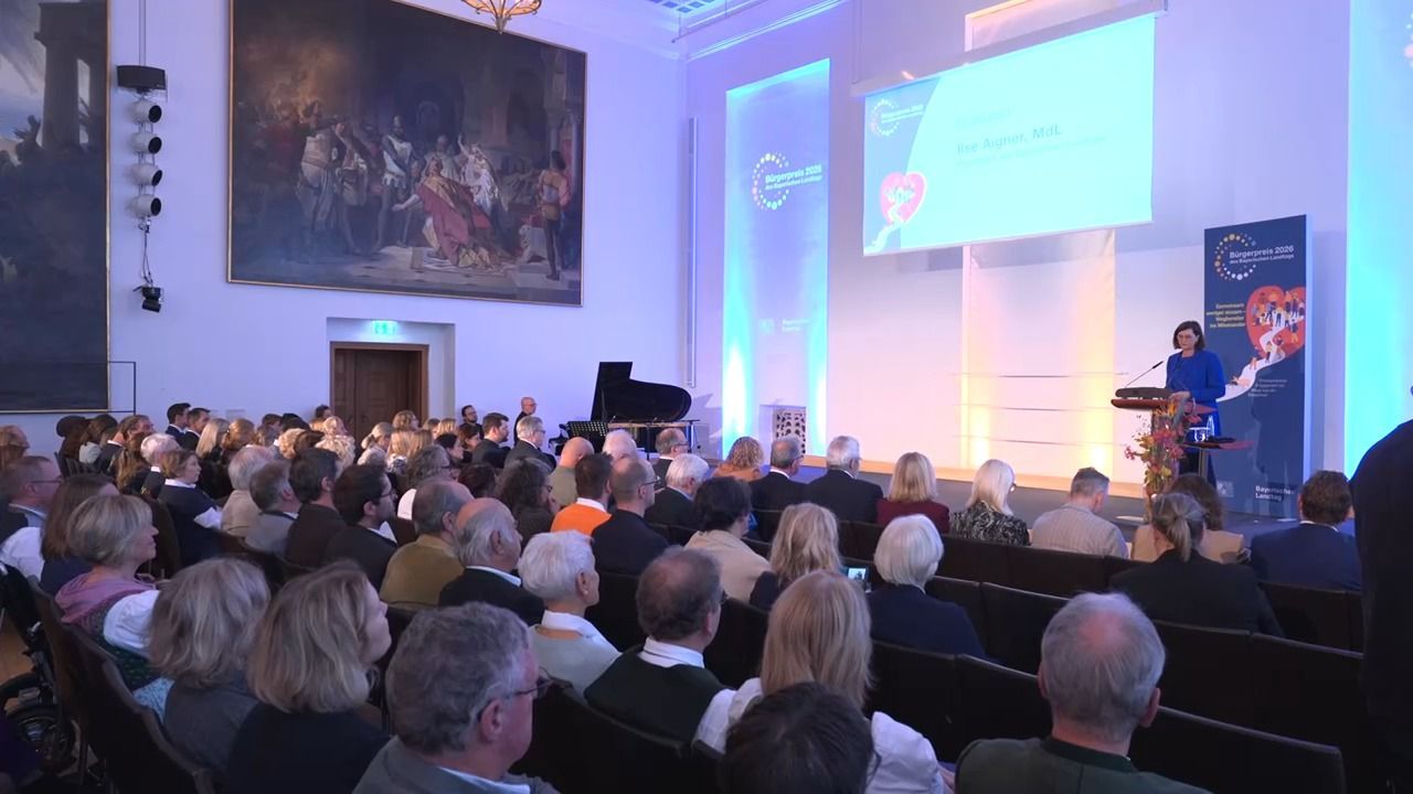 Bürgerpreis des Landtags: Verein aus Feldkirchen-Westerham ausgezeichnet