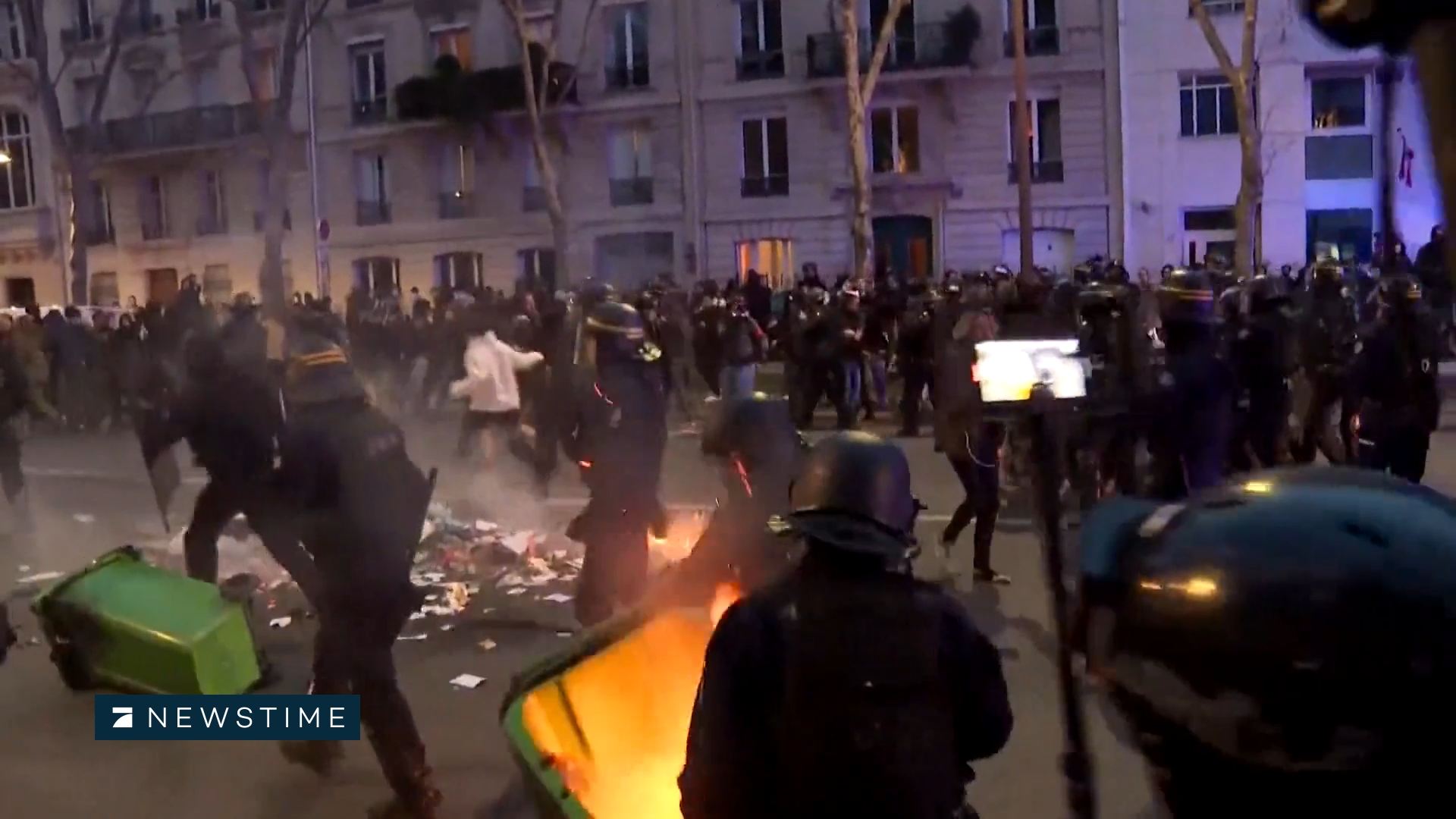 Frankreich: Erneut mehrere Festnahmen bei Protesten gegen Rentenreform