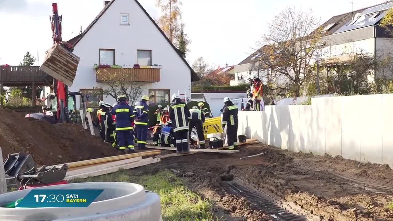 Unfall in Erlangen-Höchstadt: Kanalarbeiter wird verschüttet und stirbt