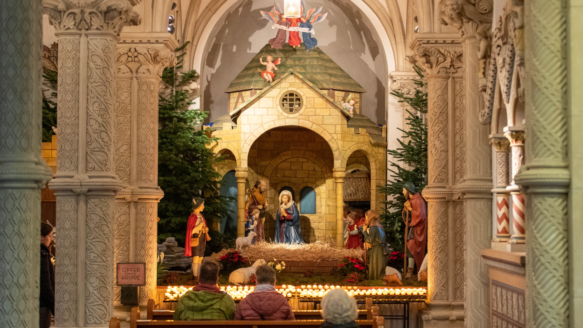 Zu Weihnachten ist die Kirche wieder populär