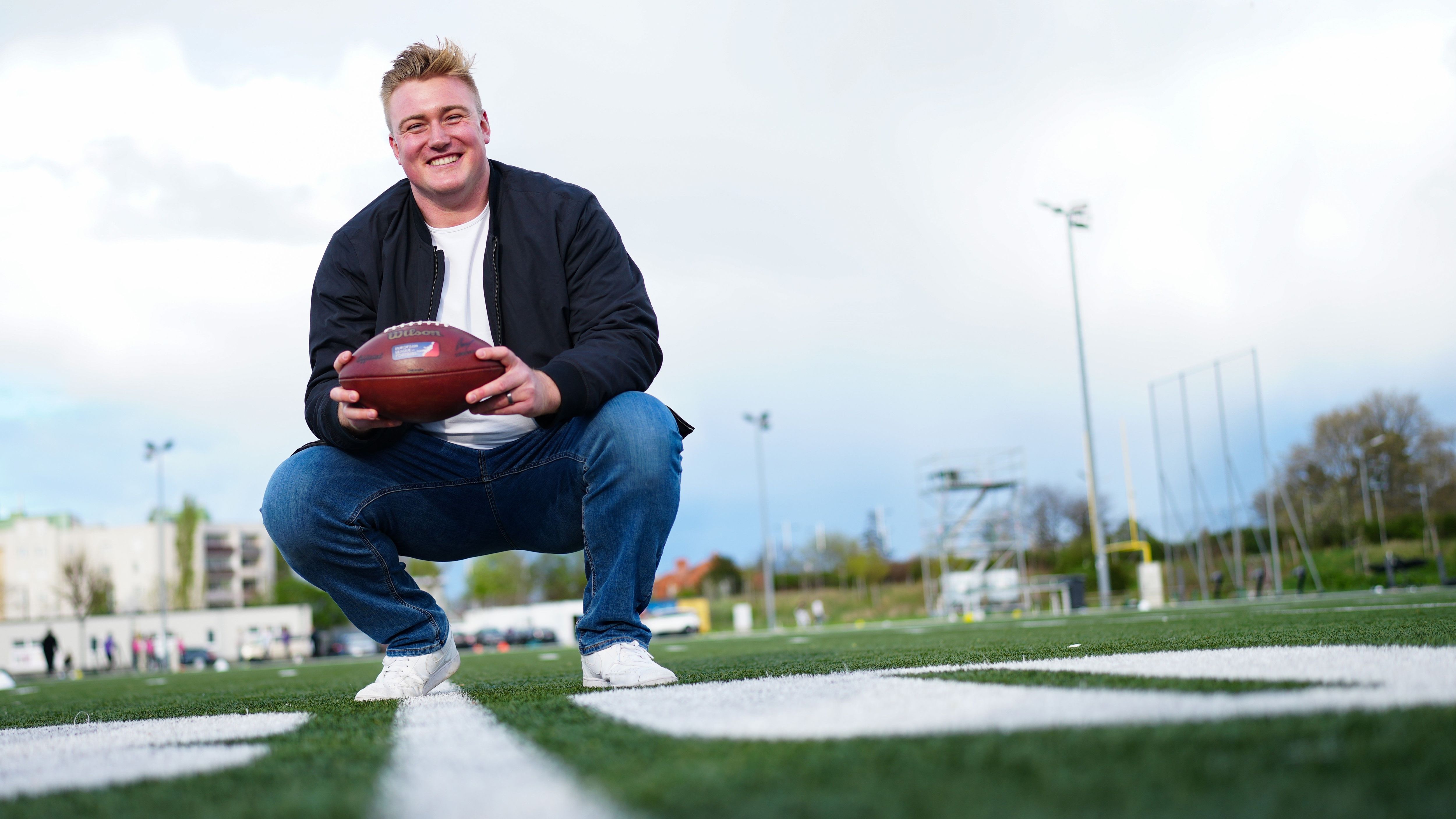 NFL-Export Beinhard Raimann auf Heimaturlaub
