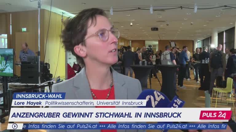 Hayek zu Innsbruck-Stichwahl: "Anzengruber hat gut mobilisiert"