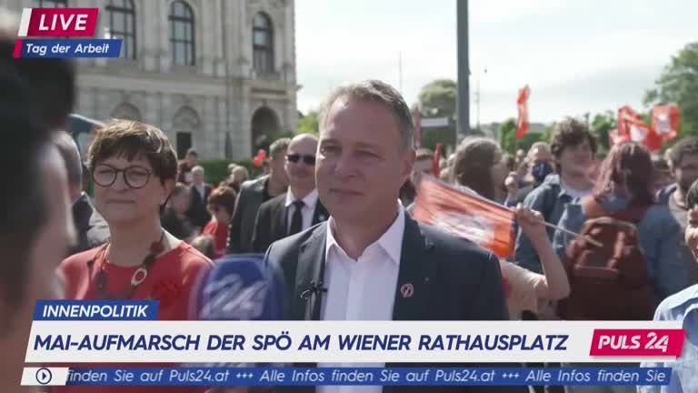 Babler: 1. Mai als SPÖ-Chef 