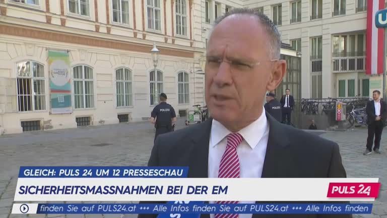 Karner: "EM große Herausforderung für Sicherheitskräfte"