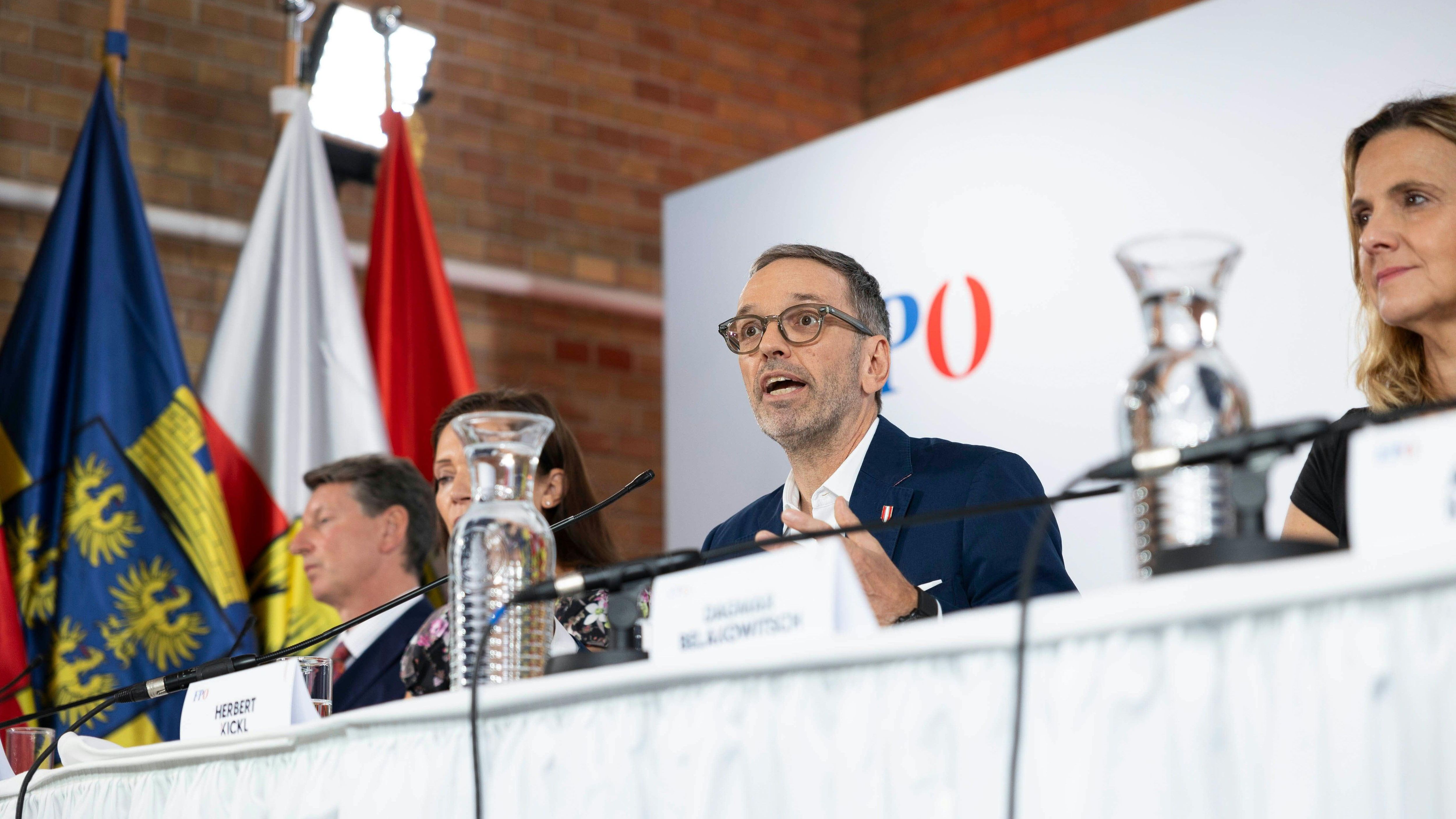 "Festung Österreich": FPÖ stellt Wahlprogramm vor