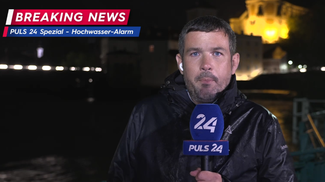 Die Hochwasser-Situation in Steyr - Video
