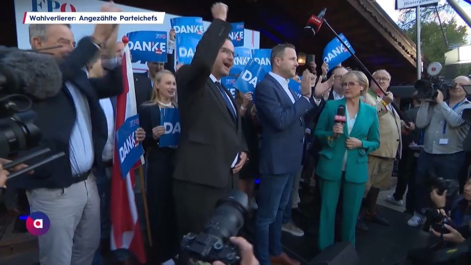 Viele Verlierer: Parteichefs angezählt