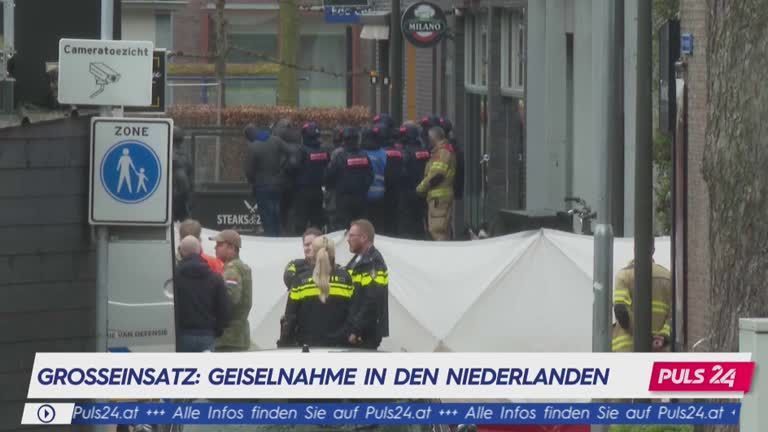 Geiselnahme in Café in den Niederlanden