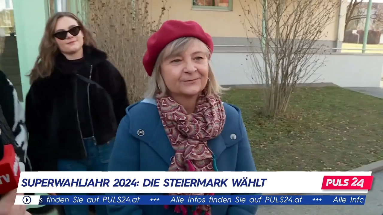 Steiermark-Wahl: Klimt-Weithaler gibt Stimme ab