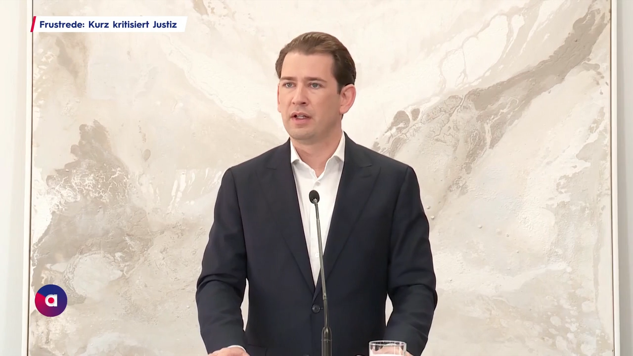 Video: Frustrede von Kurz: Kritik am Justiz-Apparat