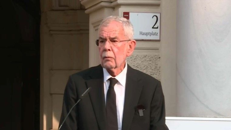 Video: Statement von Van der Bellen nach Amoklauf an Grazer Schule