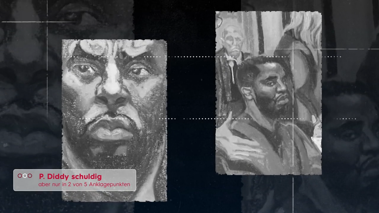 Video: Teil-Schuldspruch gegen P. Diddy: Maximal 20 Jahre Haft