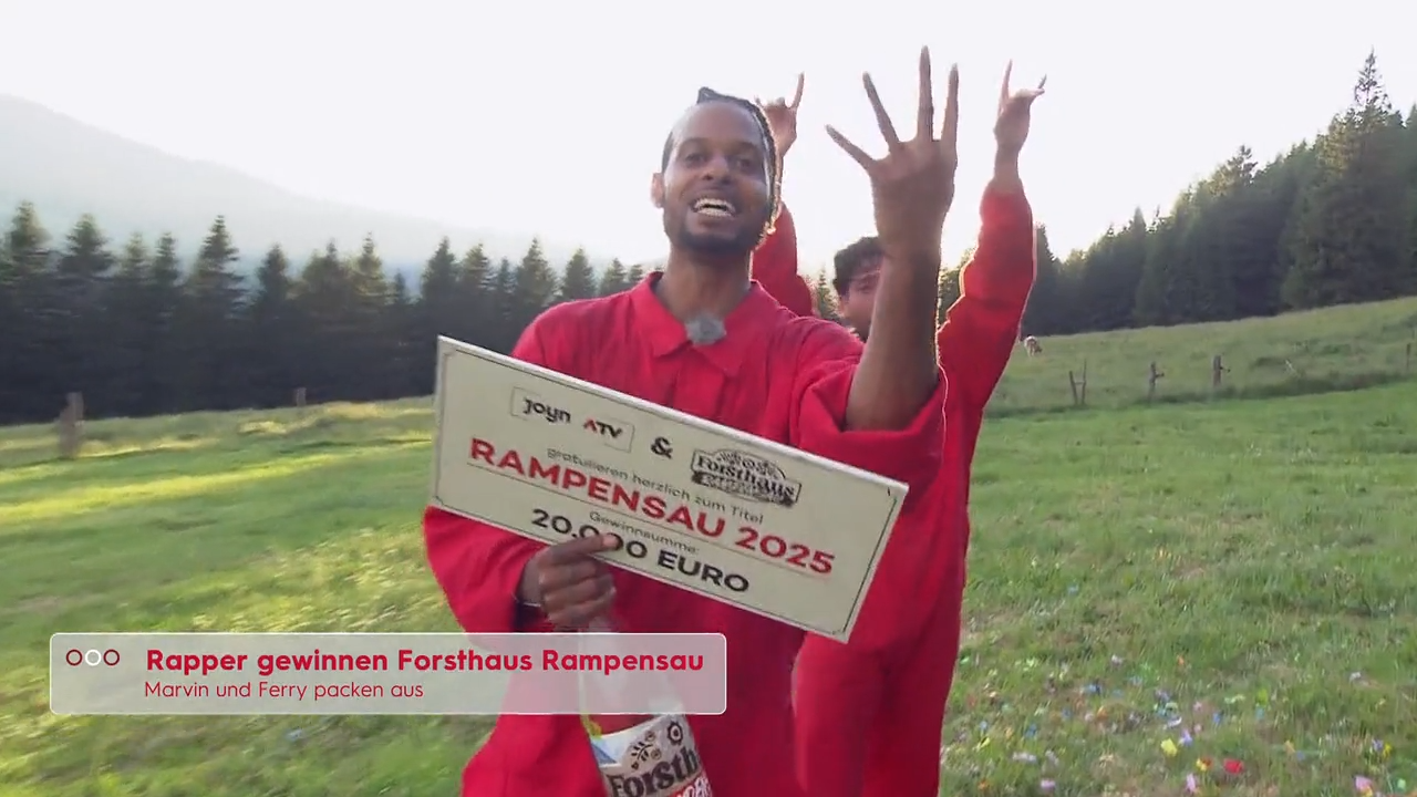 Video: Ferry und Marvin gewinnen Forsthaus Rampensau