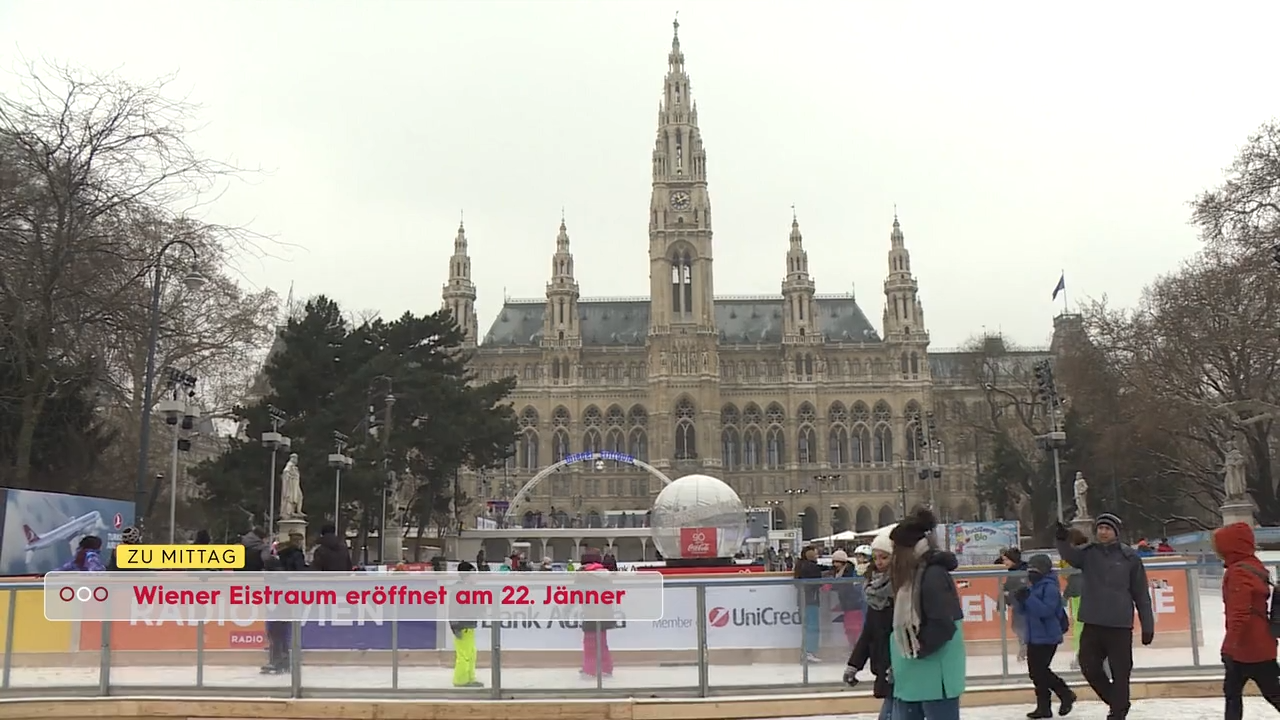 Video: Die Tipps fürs Wochenende: Start des Wiener Eistraums