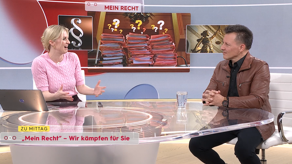 Video: „Mein Recht“: "Treffpunkt Österreich zu Mittag" kämpft für Sie.