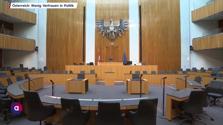 Österreich im Krisenmodus: Wenig Vertrauen in Politik